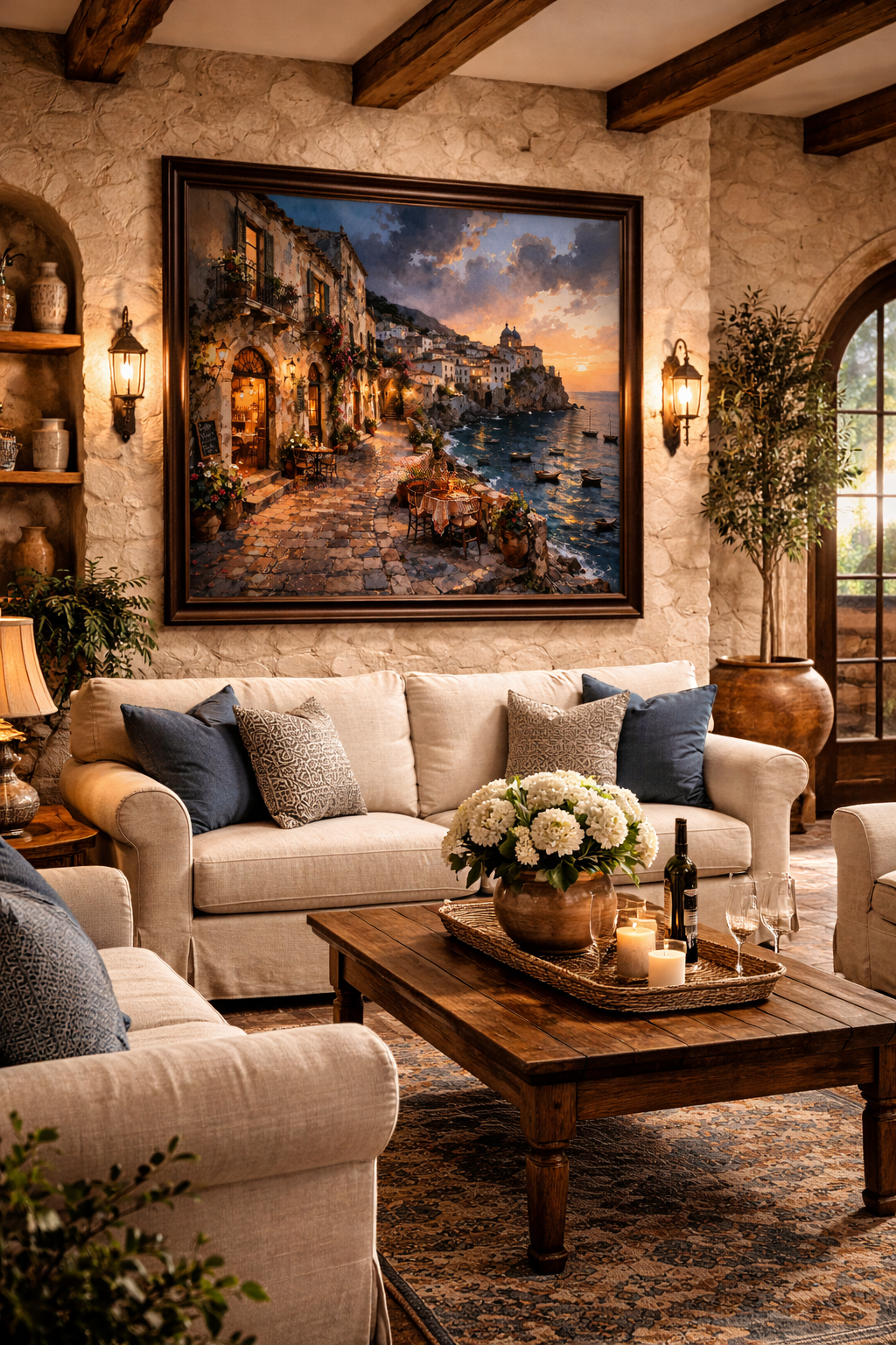 Amber Harbor Evening