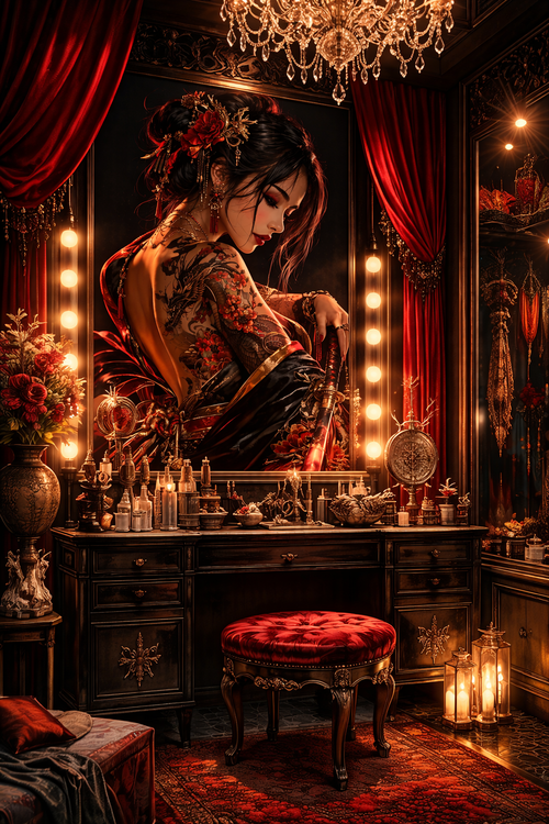 Black Rose Katana