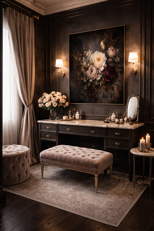 Botanical Noir Print