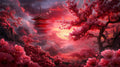 Cherry Veil at Sunset