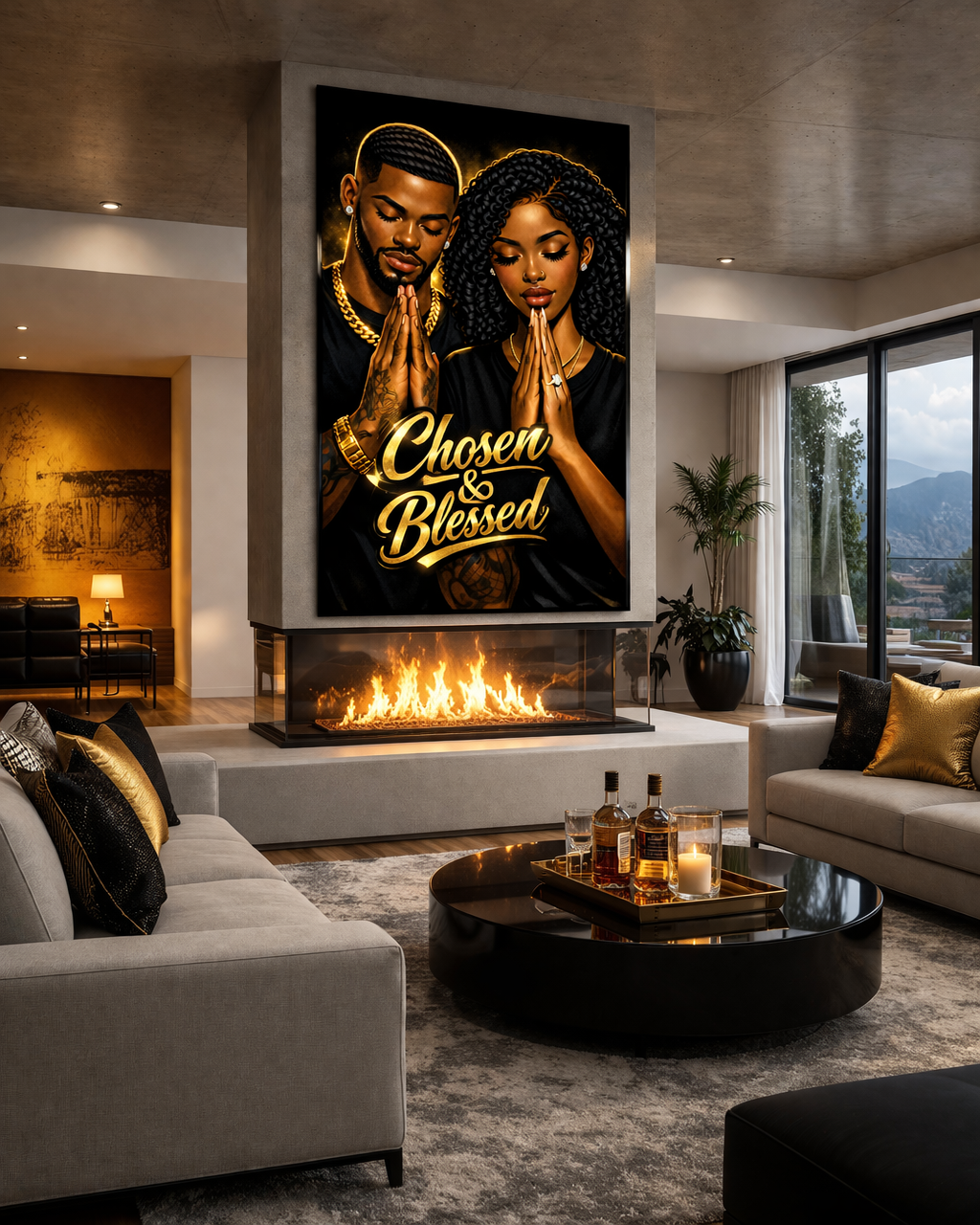 Chosen & Blessed Print