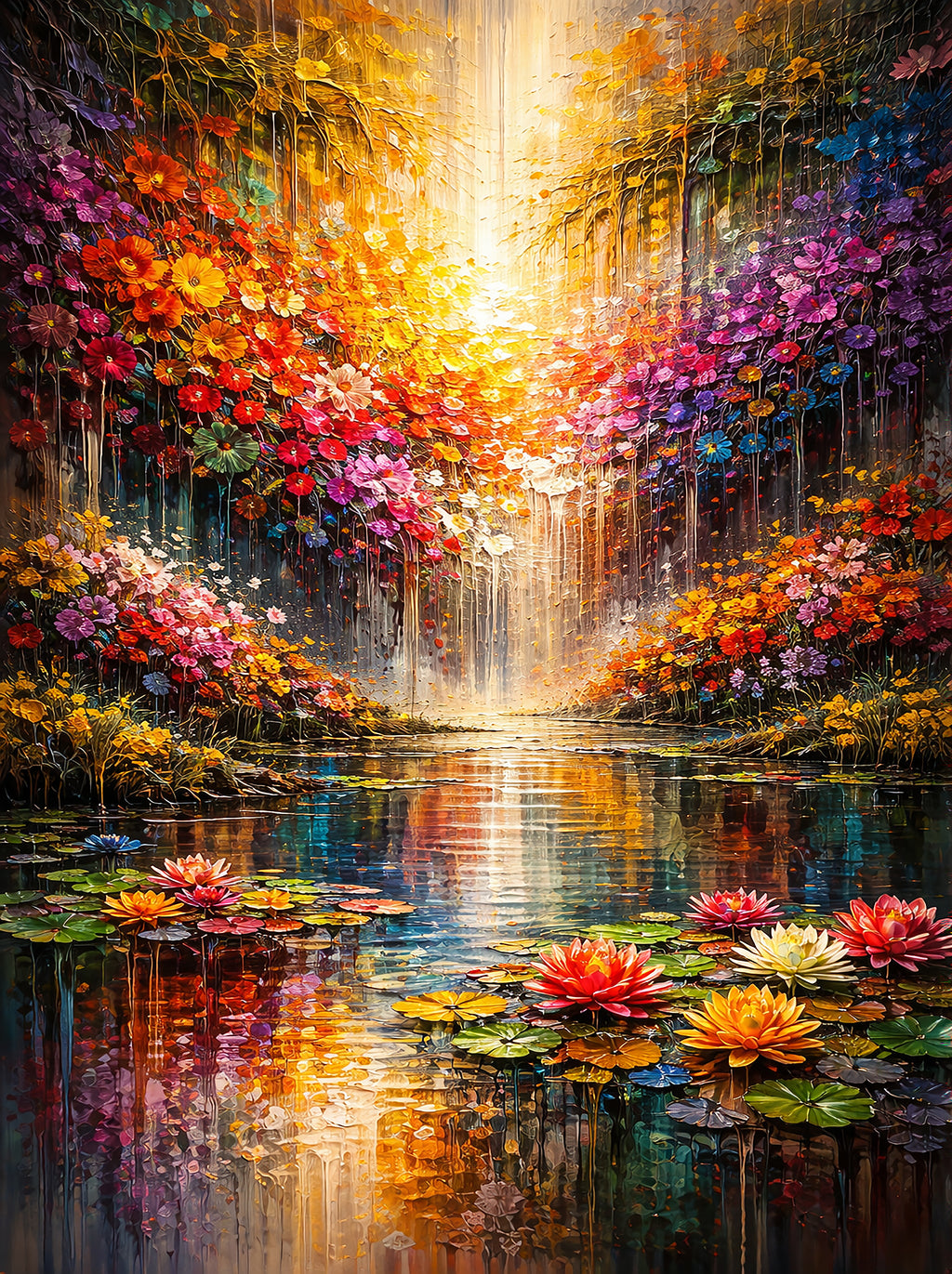 Colorful Floral Abstract