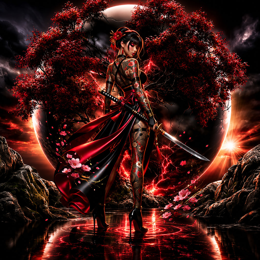 Crimson Eclipse Guardian