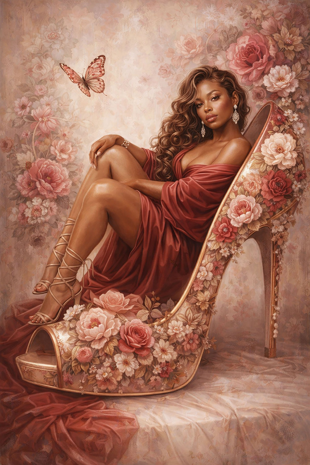 Crimson Excellence Print