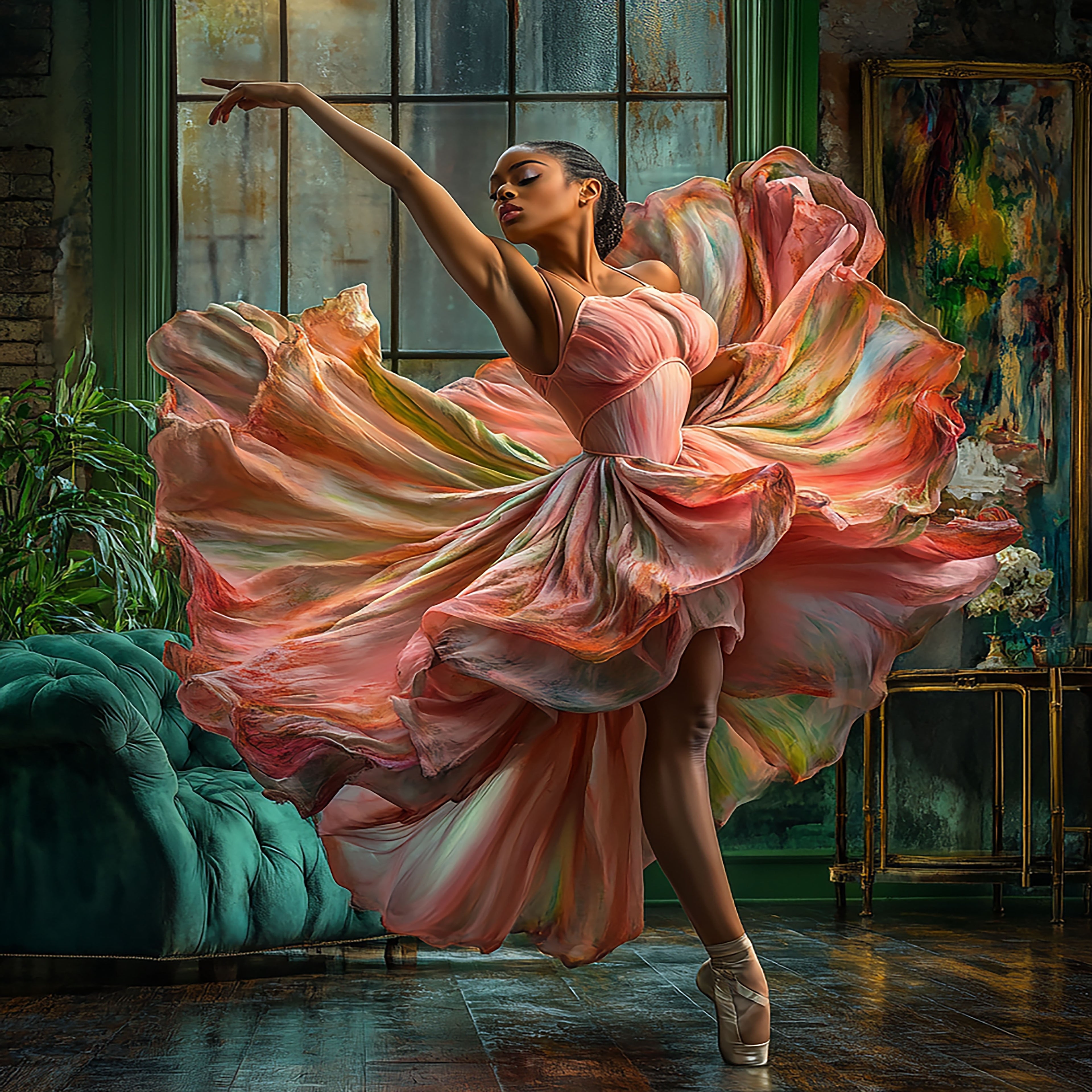 Curtains of Color, Steps of Grace