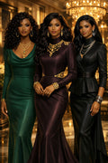 Elegance, Times Three — Premium Digital Art Print