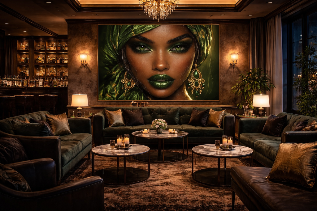 Green Emerald Gaze