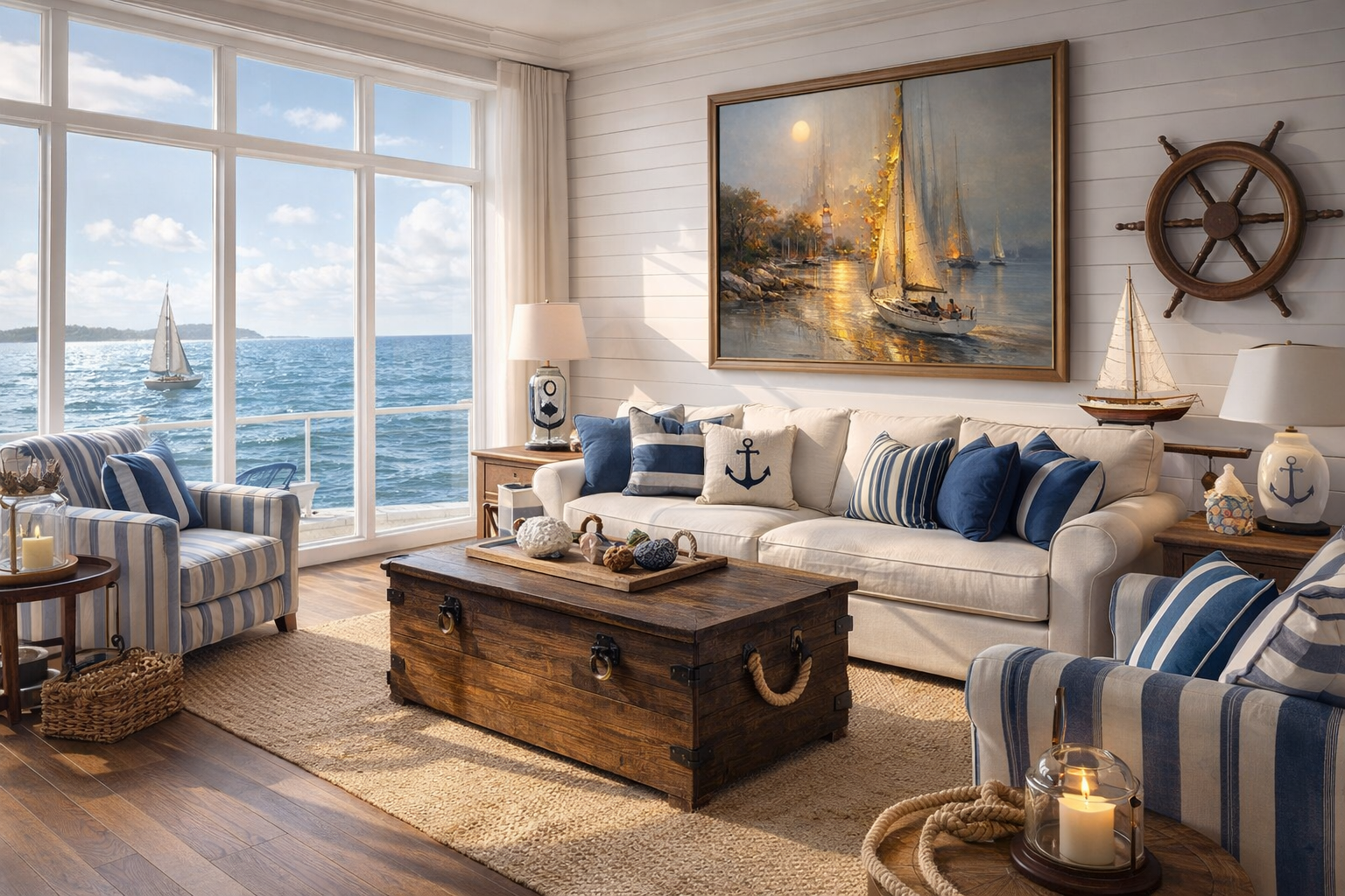 Harbor of Liquid Gold Print