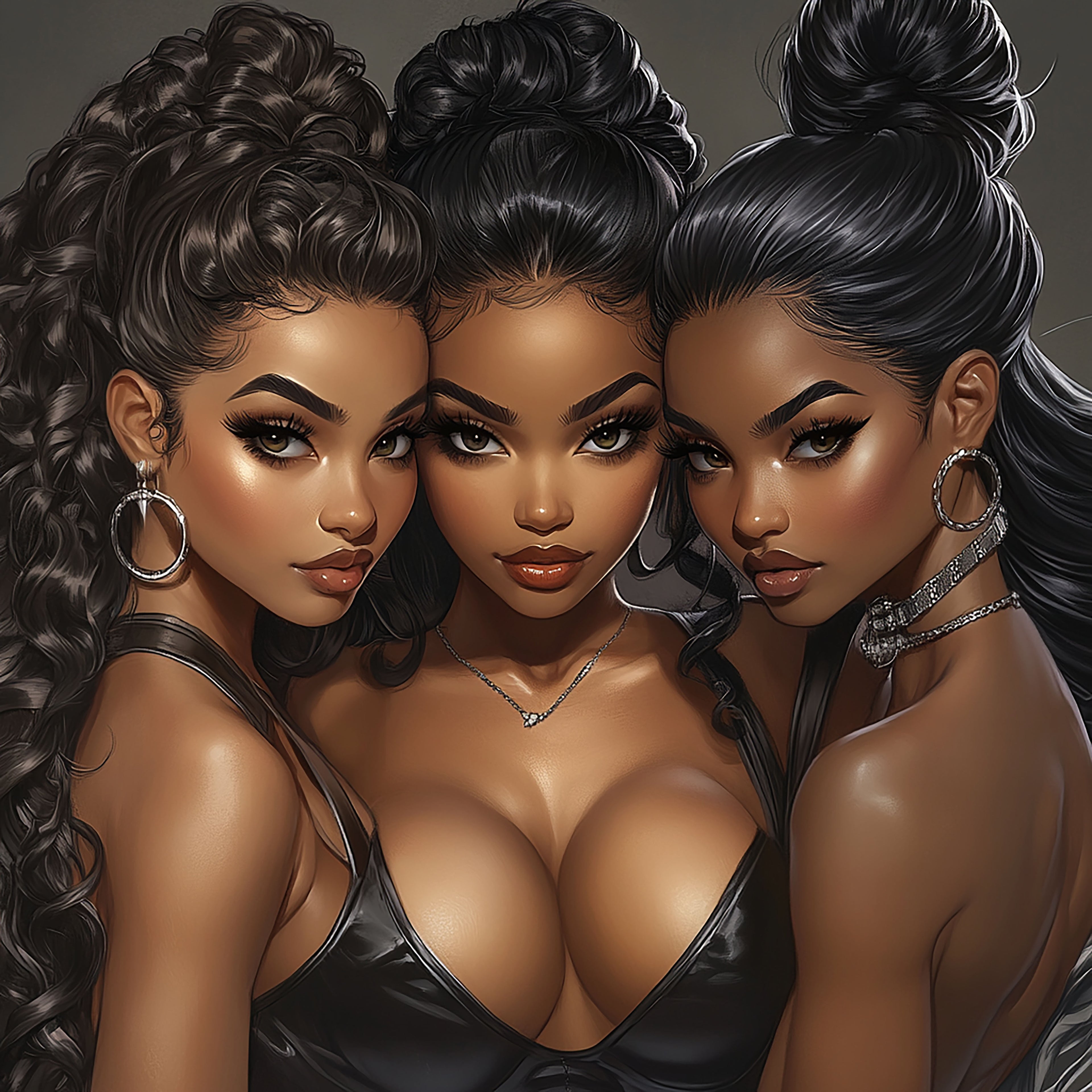 Imani, Nyla, and Sade