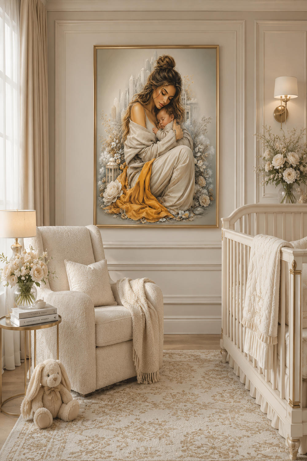 Mother's Quiet Embrace