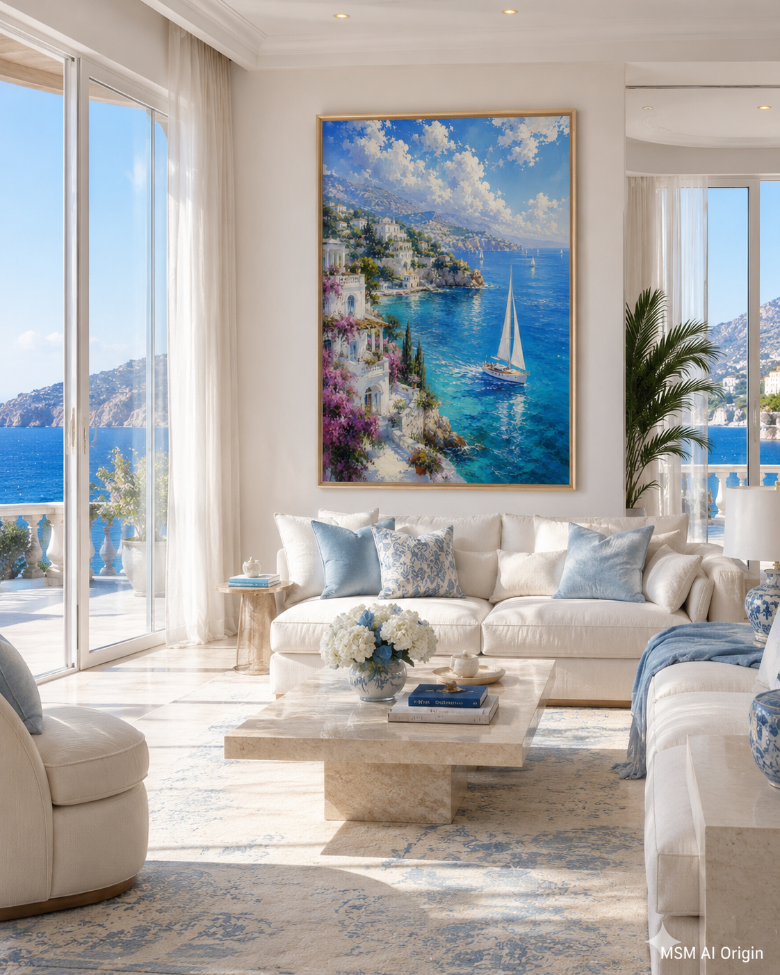 Sail Over the Sunlit Coast