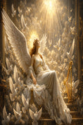 Sanctuary of Gleaming Grace — Premium Digital Art Print