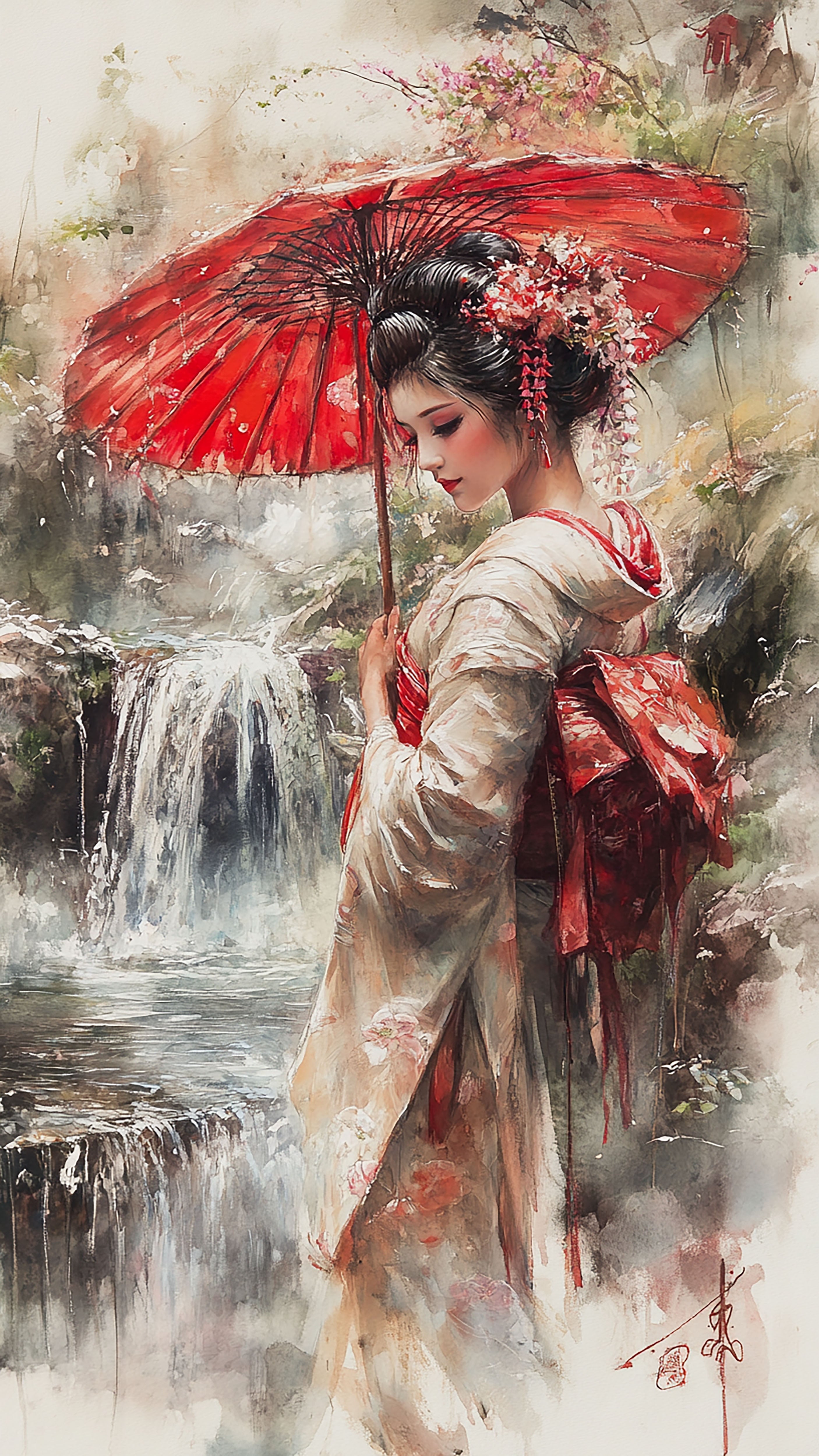 Scarlet Umbrella Serenity