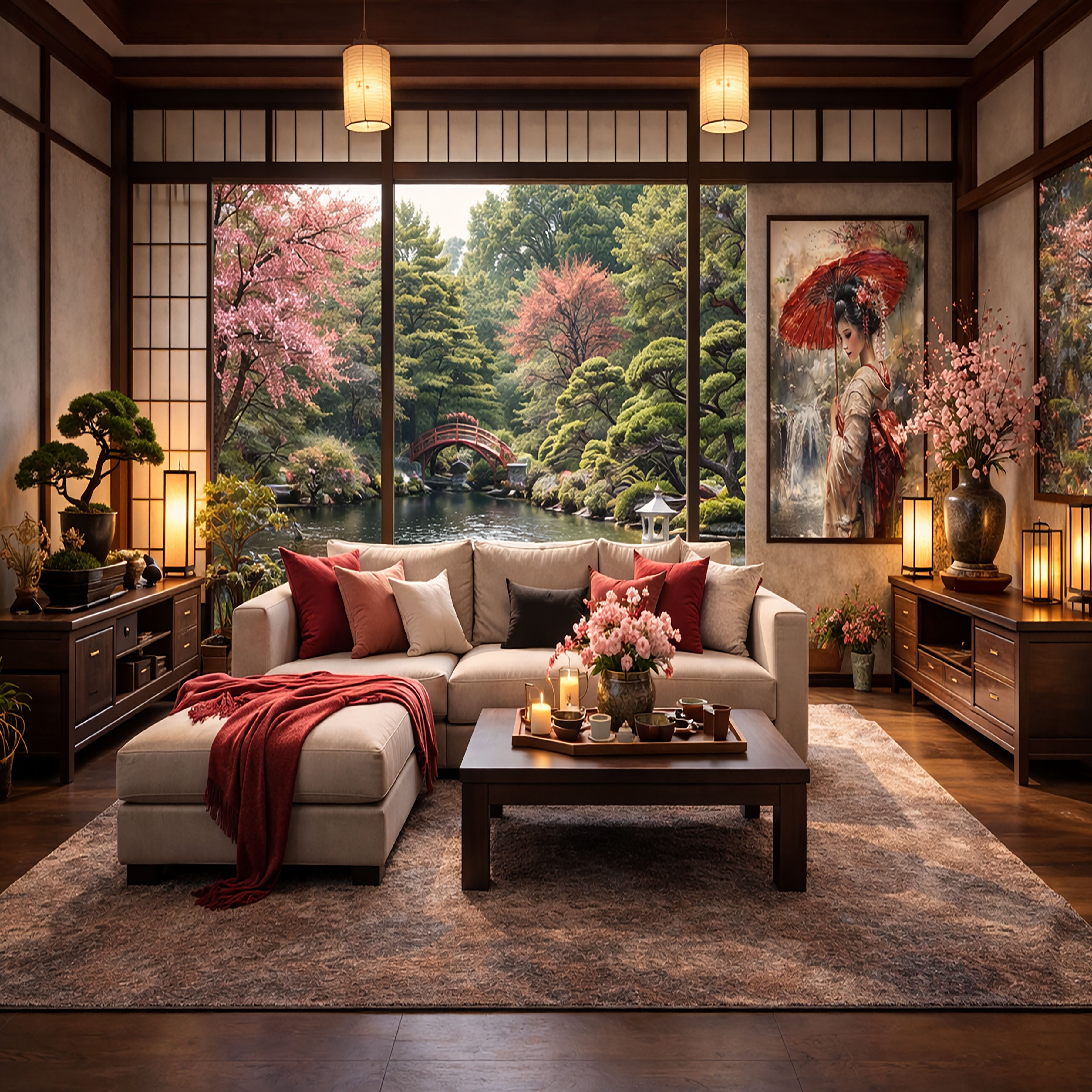 Scarlet Umbrella Serenity