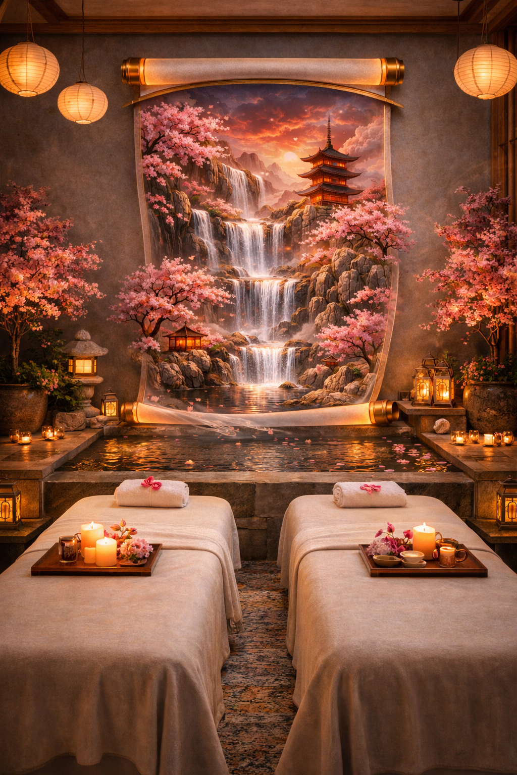 Scroll of Sakura Falls