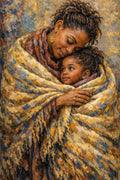 Soft Strength, Quiet Joy — Premium Digital Art Print
