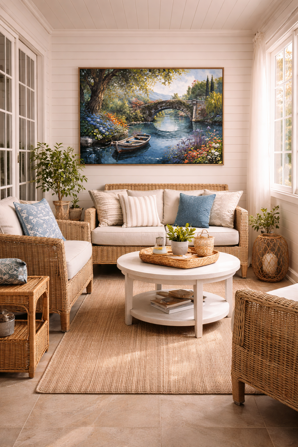Still Waters in Bloom Print