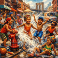 Street Splash Memories Print