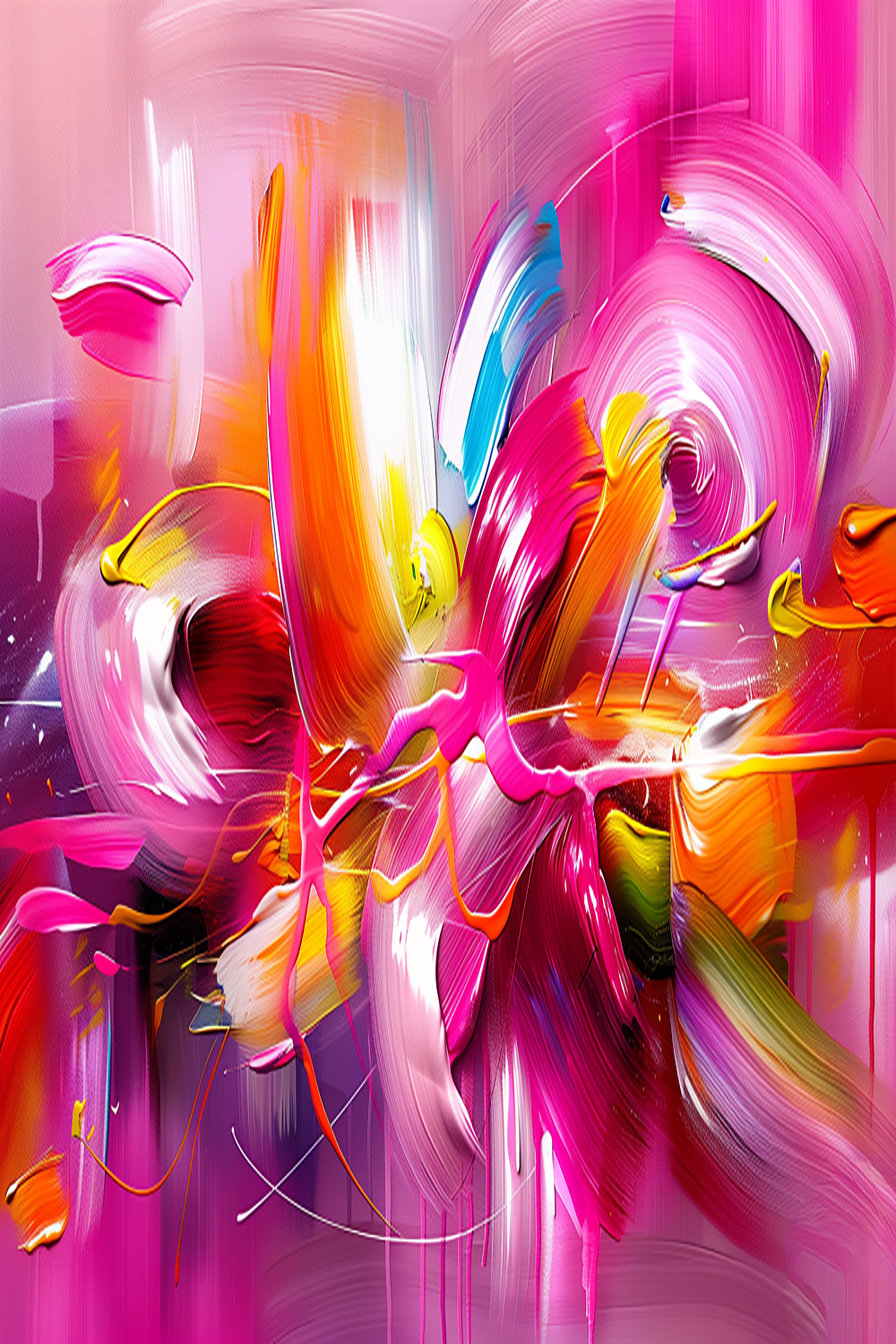 Sugarstorm Spectrum — Premium Digital Art Print