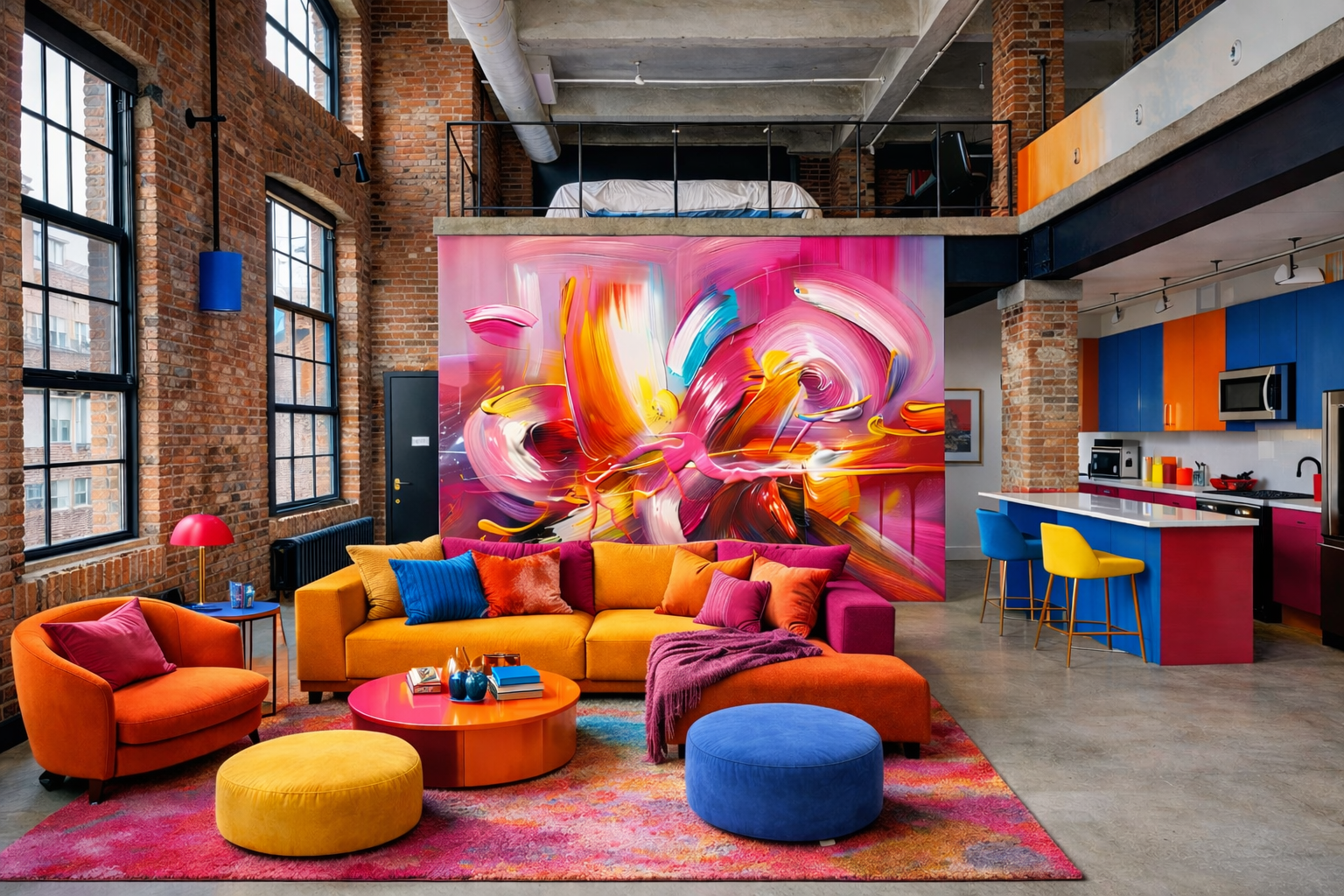 Sugarstorm Spectrum — Premium Digital Art Print