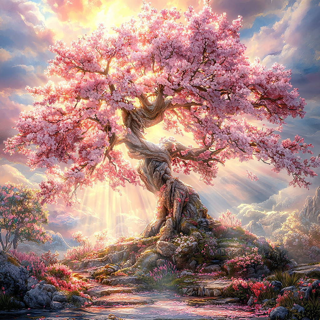 Sunlit Sakura Sanctuary