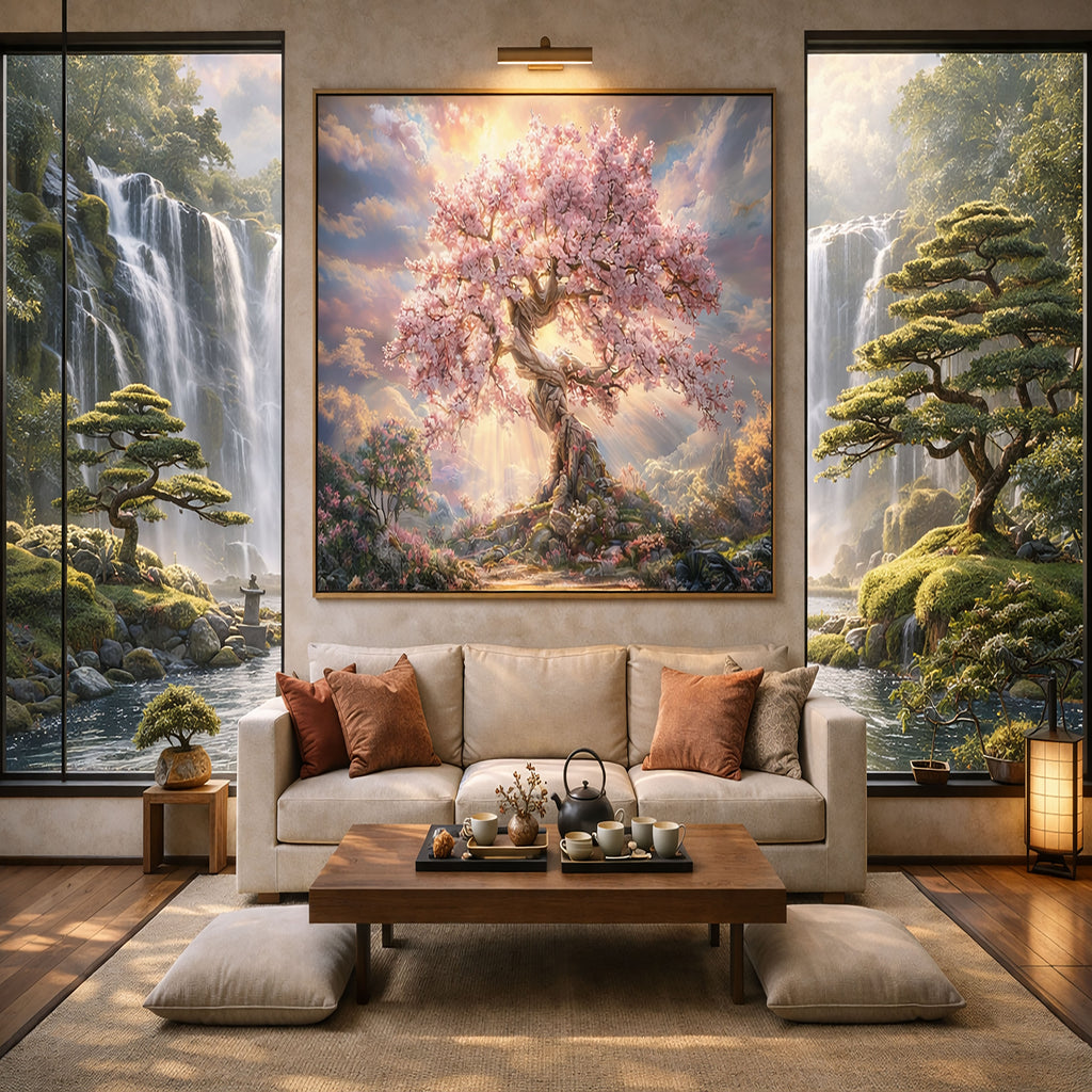 Sunlit Sakura Sanctuary