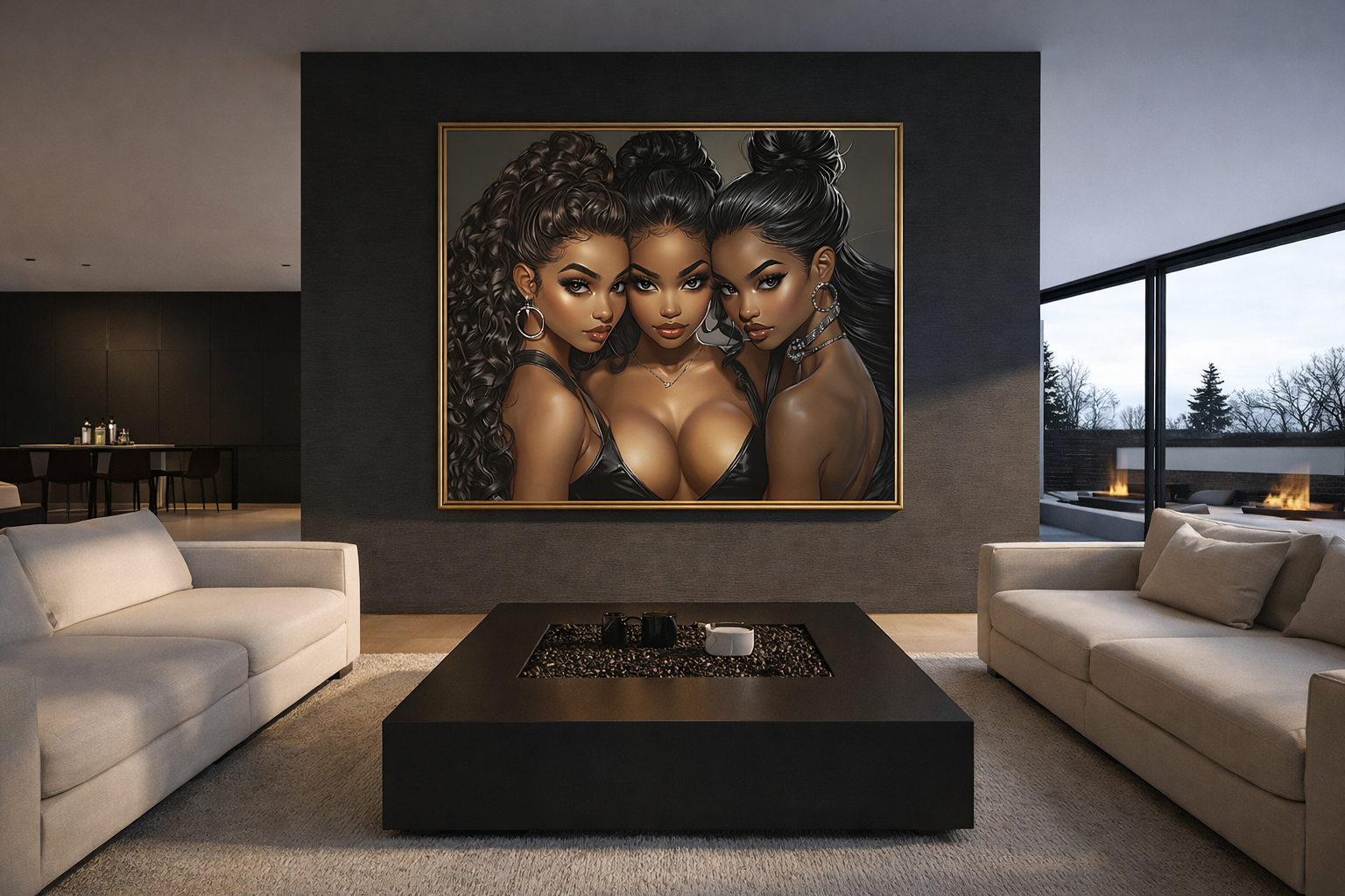 Imani, Nyla, and Sade