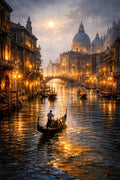 Venice in Liquid Light Print
