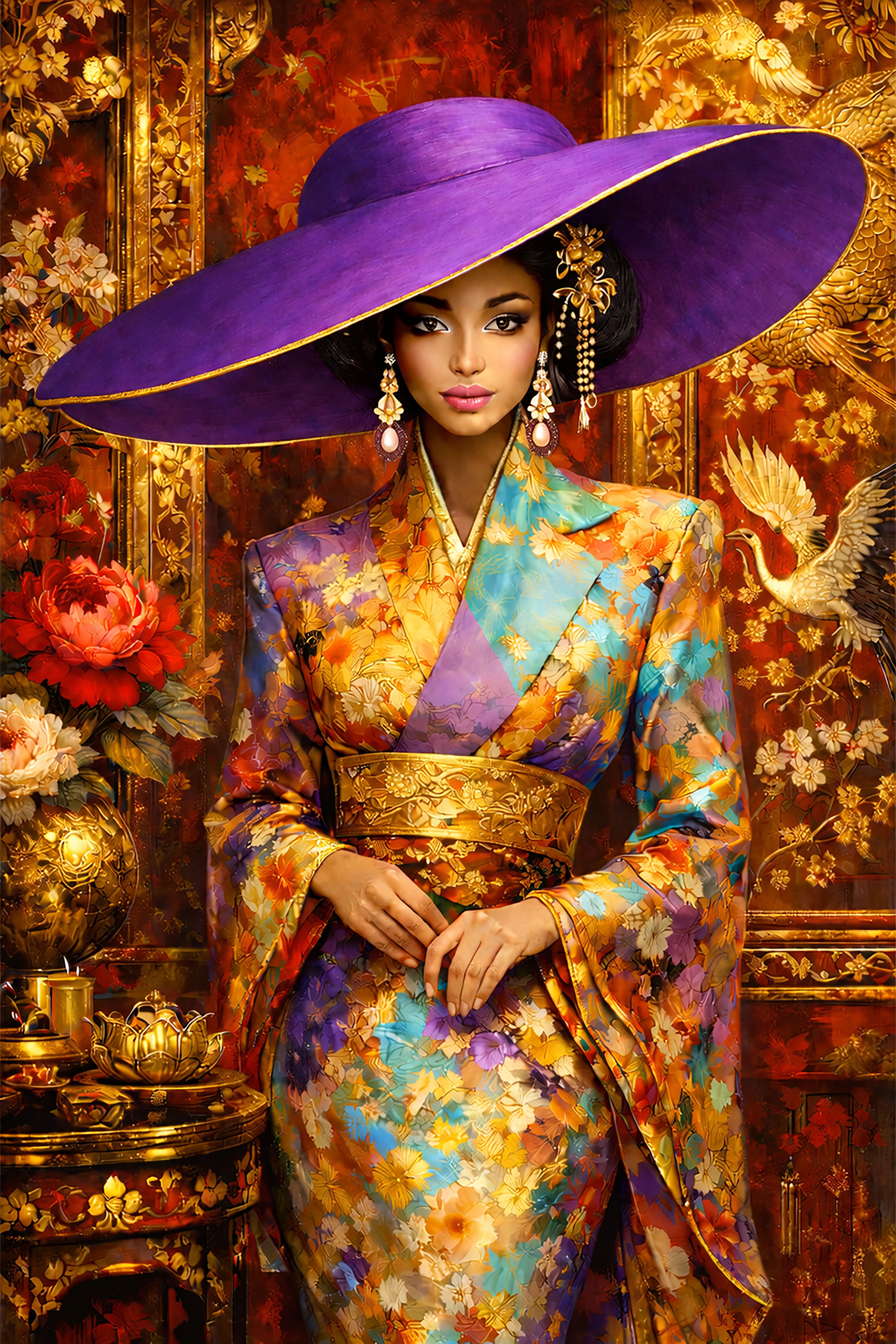 Violet Crown of Autumn