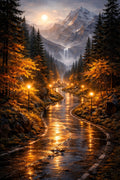 Where the Lanterns Lead Print