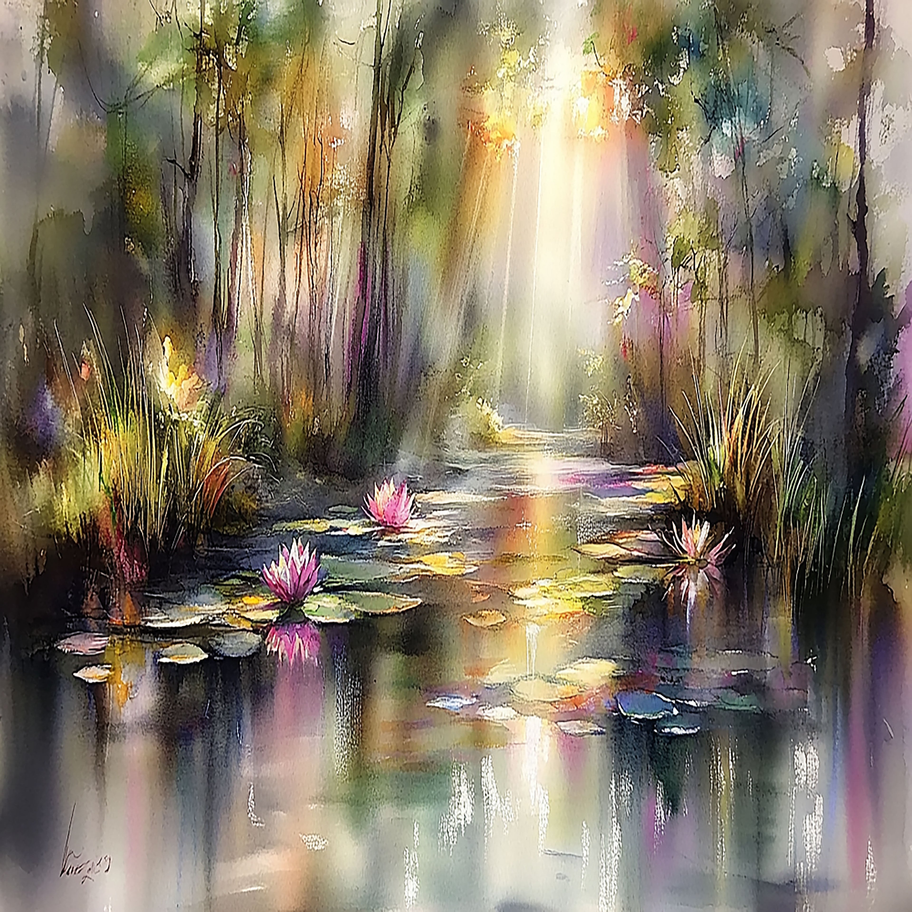 Whispers in the Lily Pond